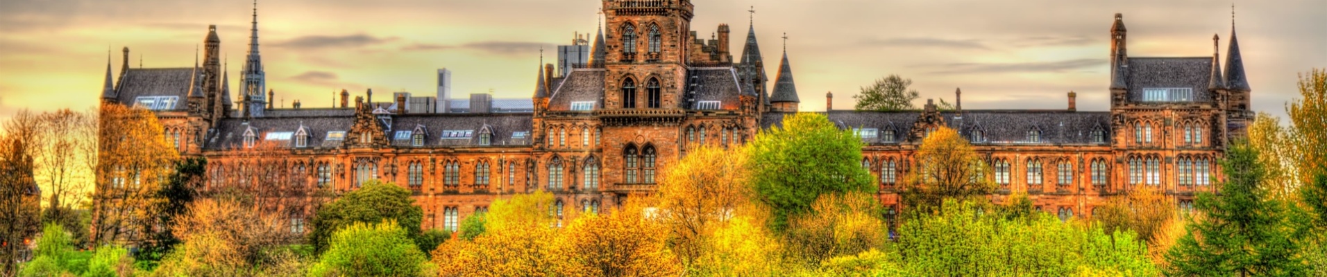 vue sur l'université de Glasgow
